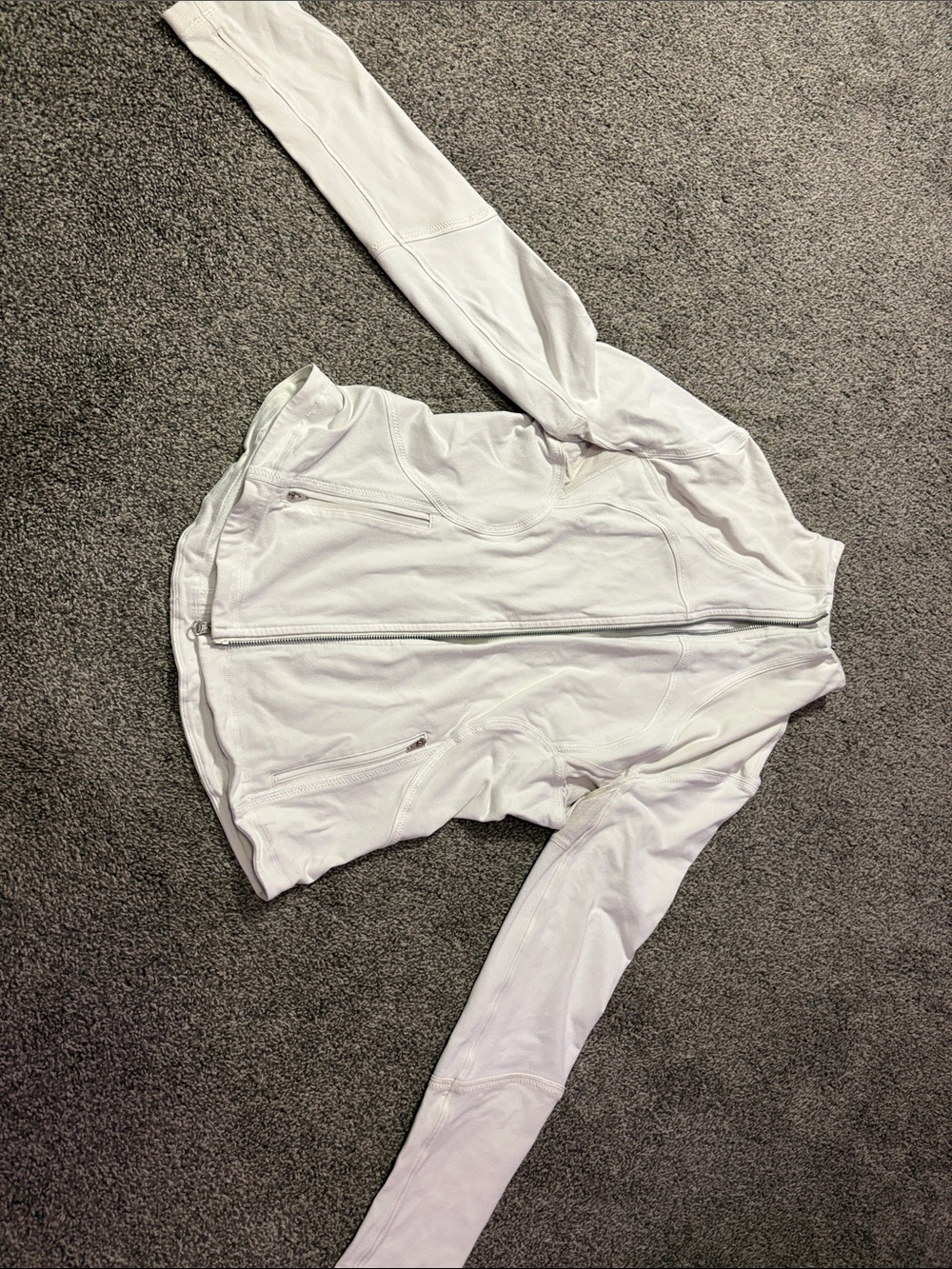 lululemon athletica Light Pink Full-Zip Athletic Jacket